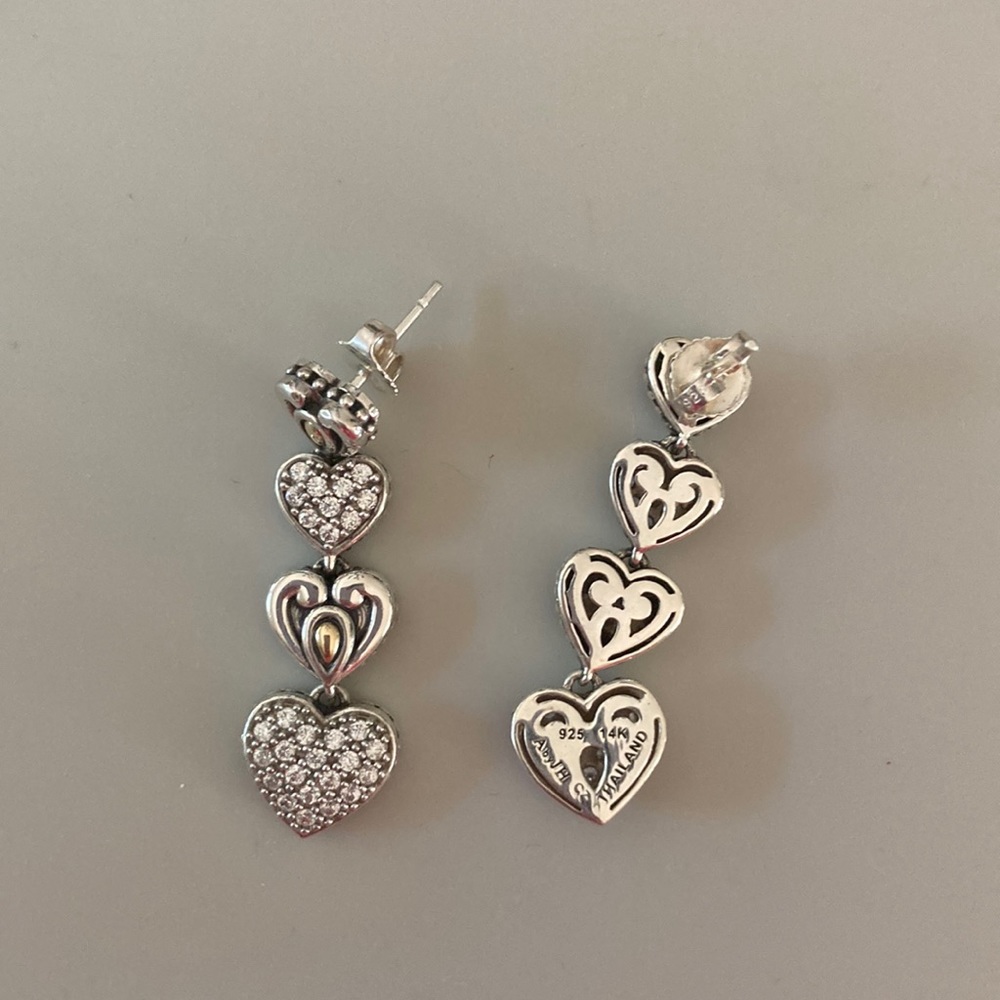 Angela by John Hardy Heart Earrings